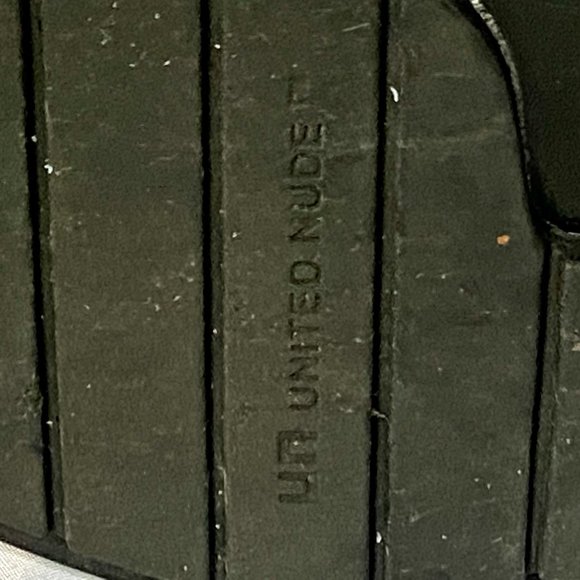 United Nude Leather Solid Pump Hi Gray - Picture 4 of 11